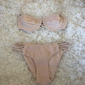 Tori Praver Light Pink Swim